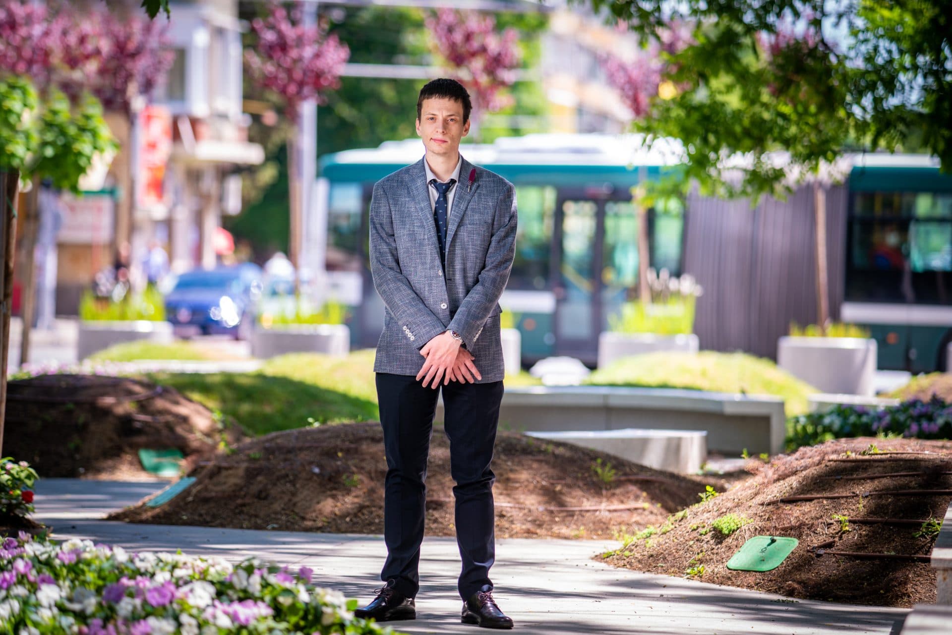 Абитуриентска фотография Петьо 5