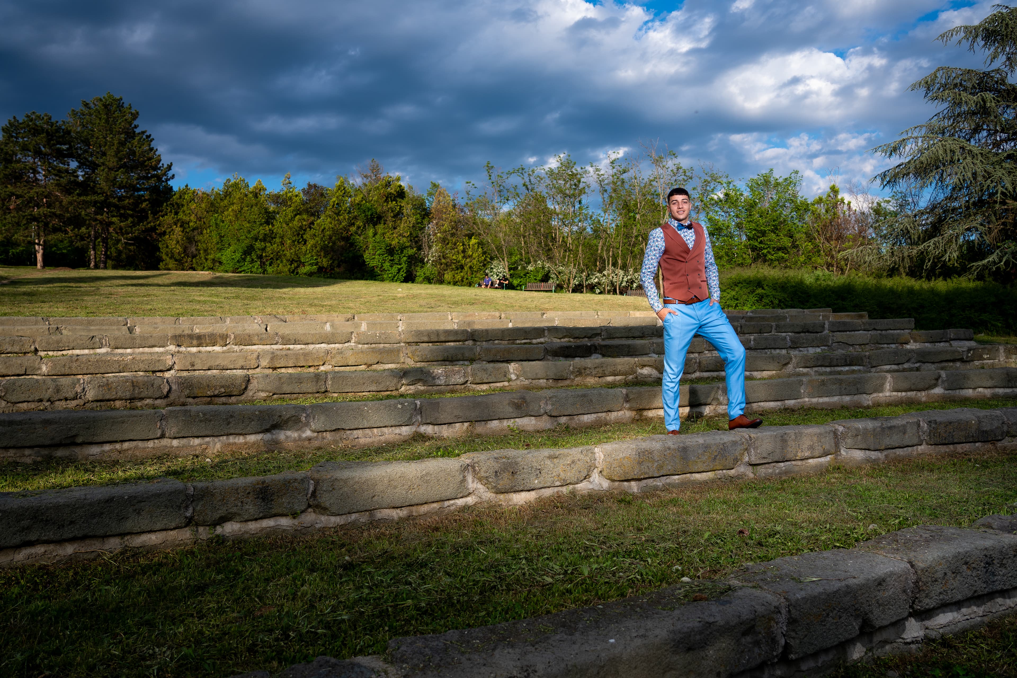 Абитуриентска фотография Стефан 11