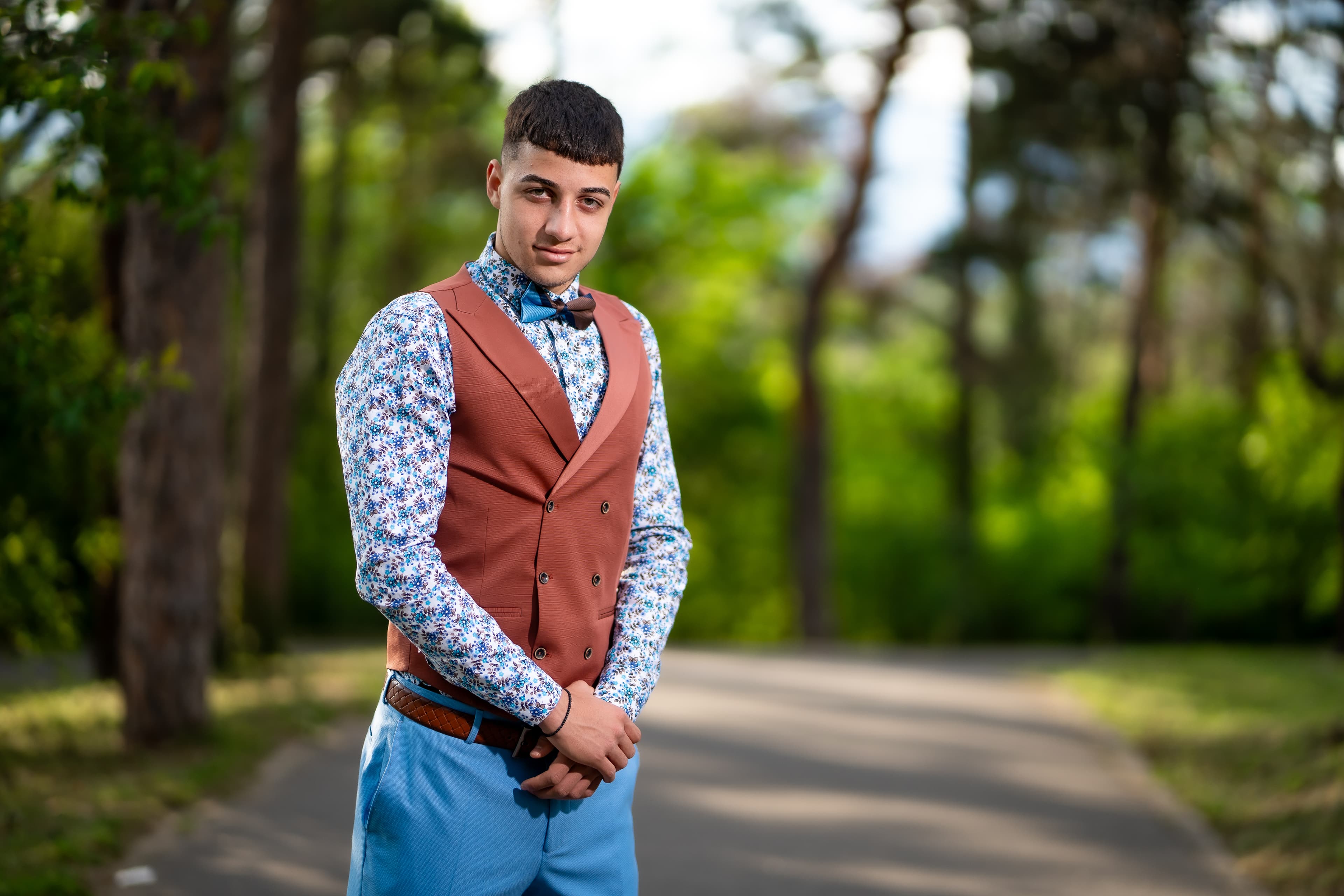 Абитуриентска фотография Стефан 12