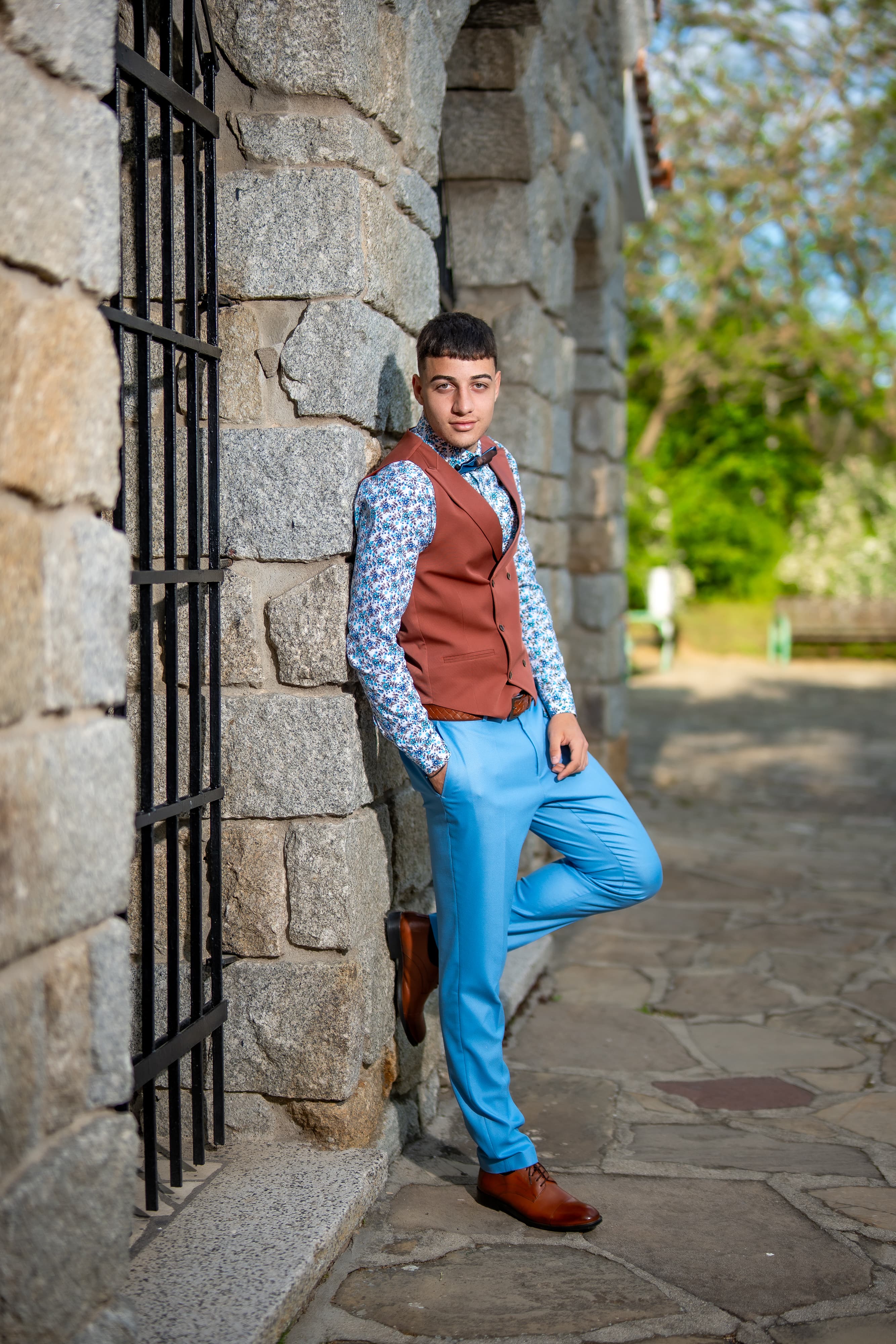 Абитуриентска фотография Стефан 13