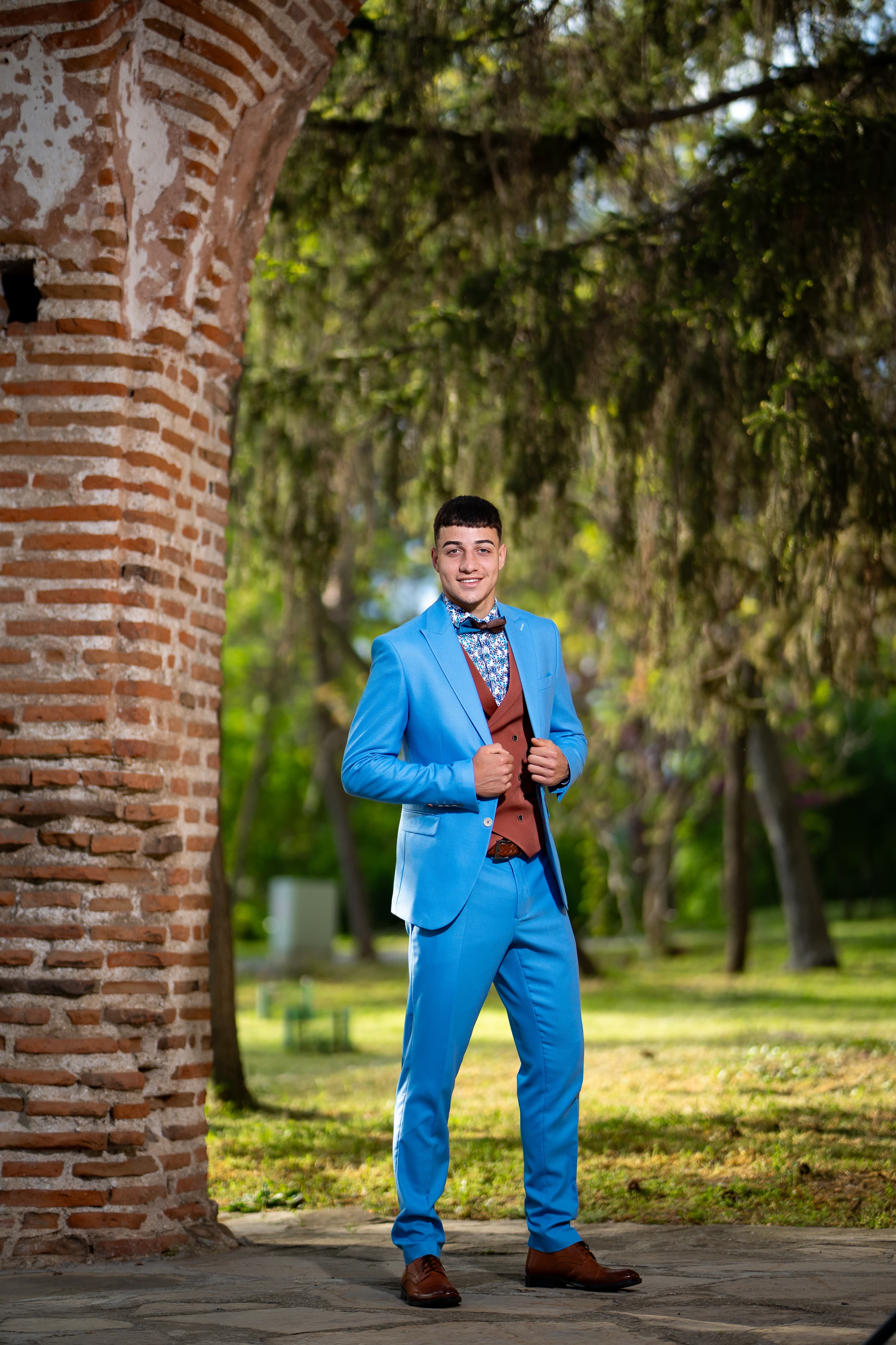 Абитуриентска фотография Стефан 2