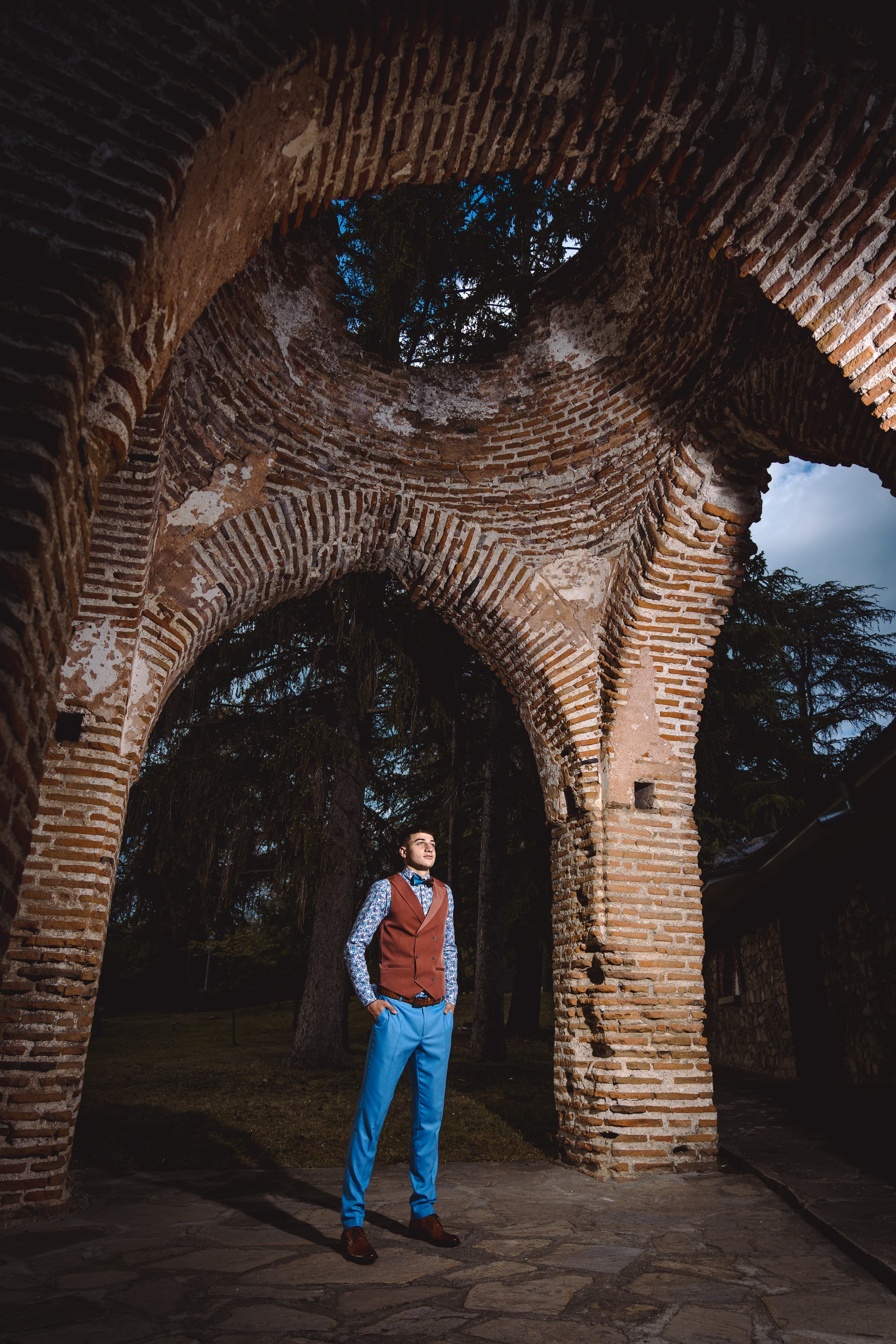 Абитуриентска фотография Стефан 7