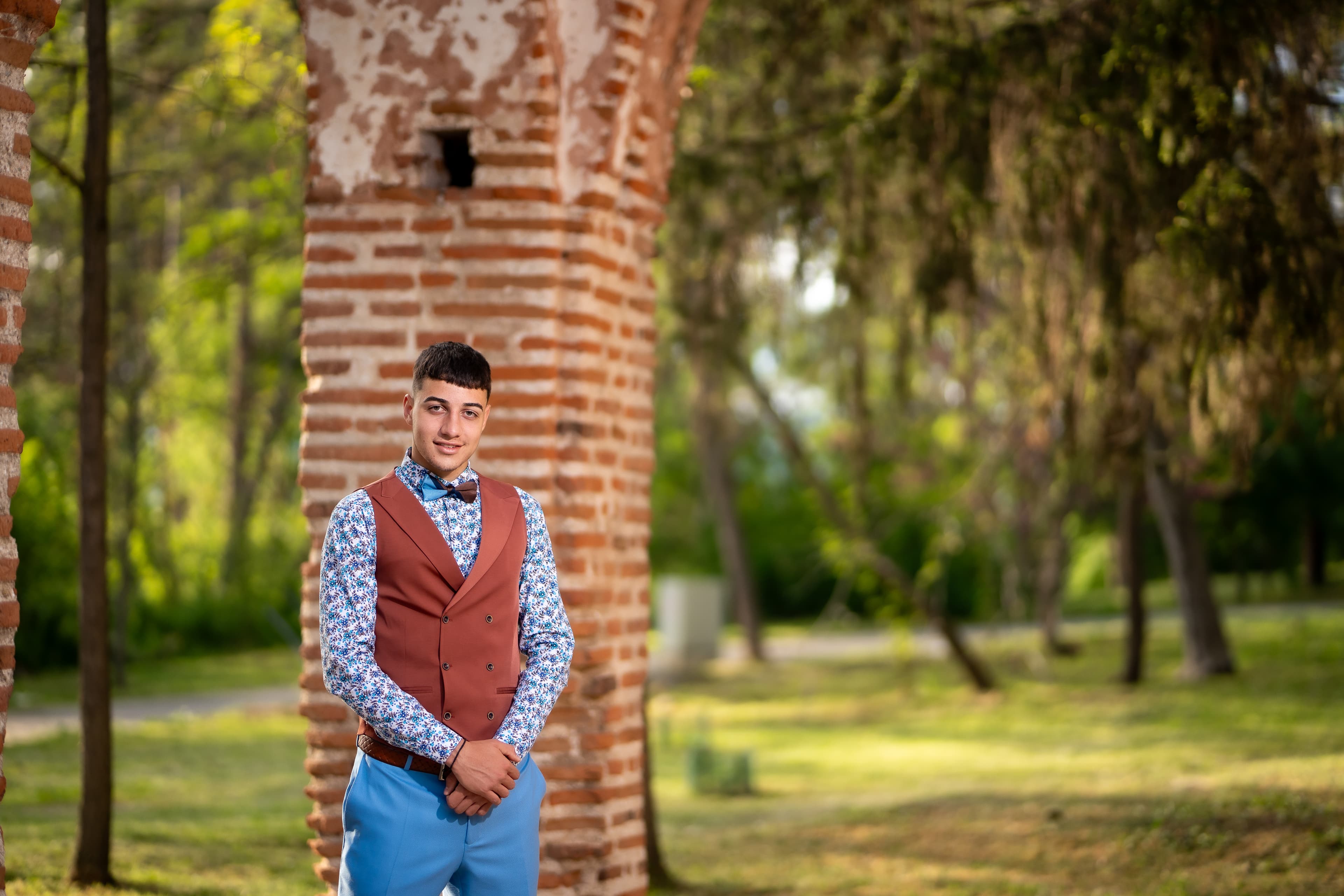 Абитуриентска фотография Стефан 9