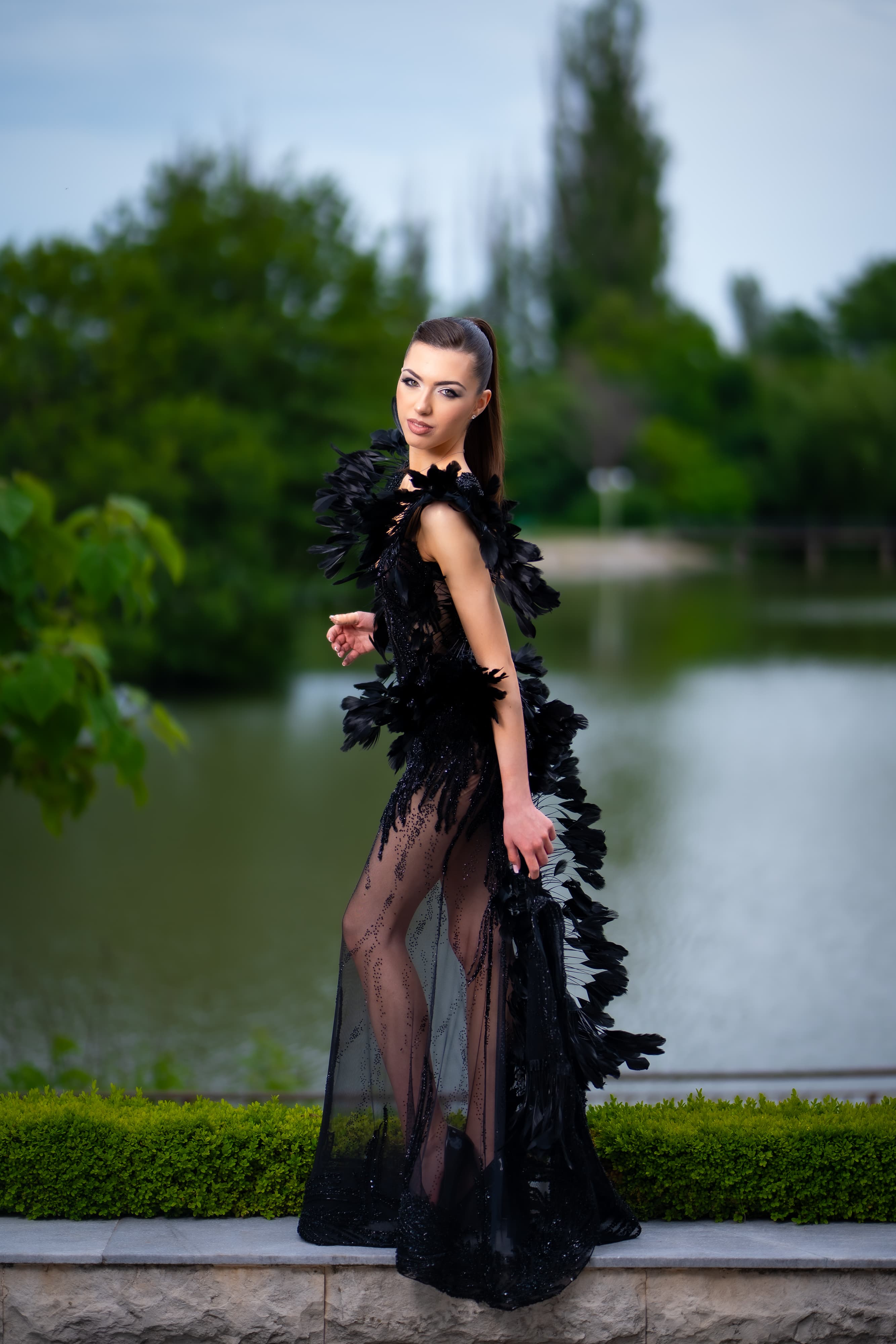 Абитуриентска фотография Стефани 23