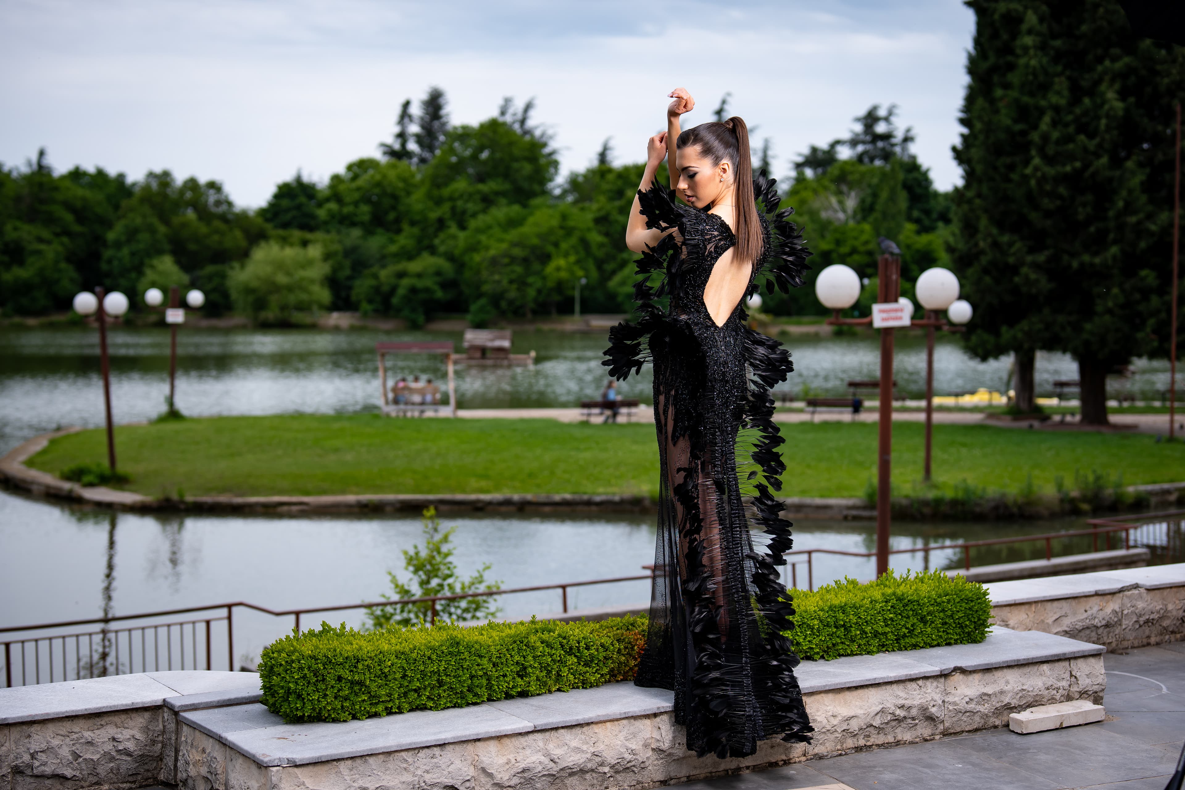 Абитуриентска фотография Стефани 39