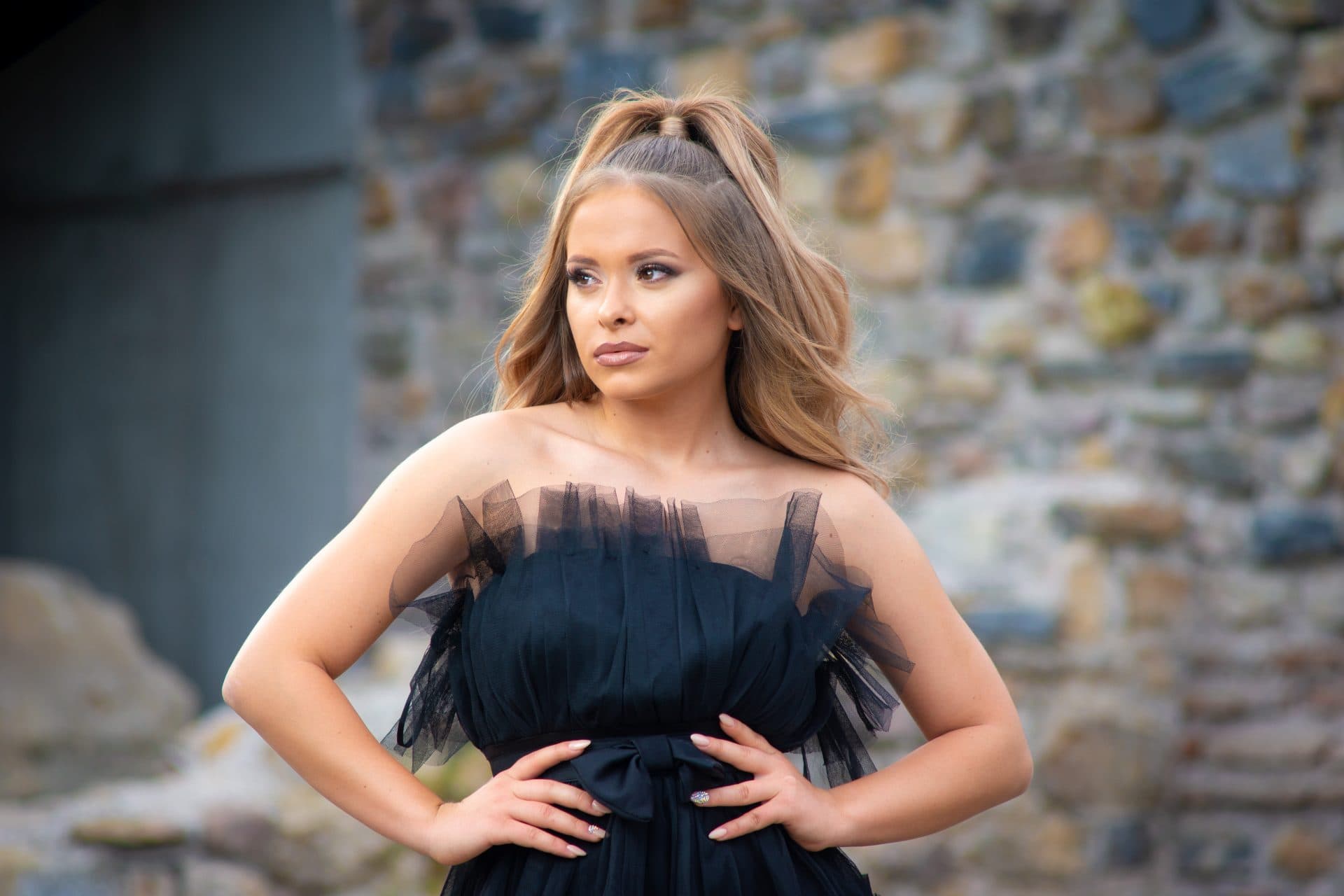 Абитуриентска фотография Стефани 5