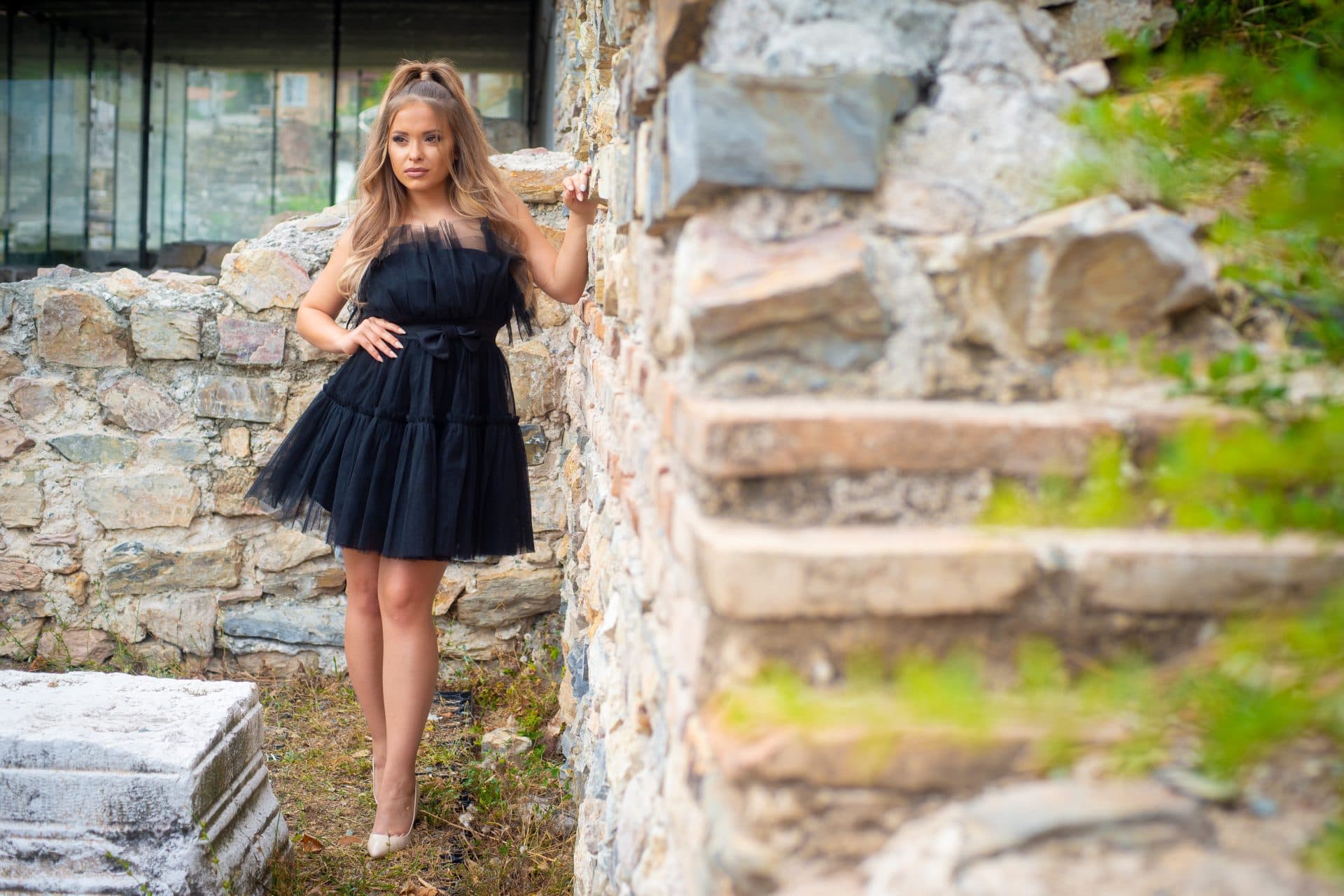 Абитуриентска фотография Стефани 7