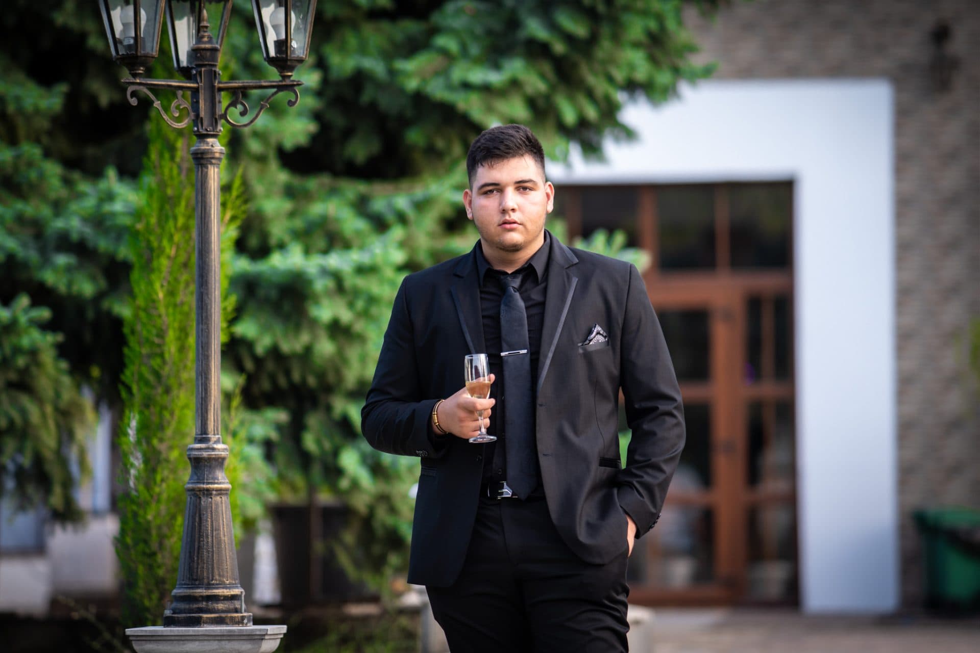 Абитуриентска фотография Християн 5