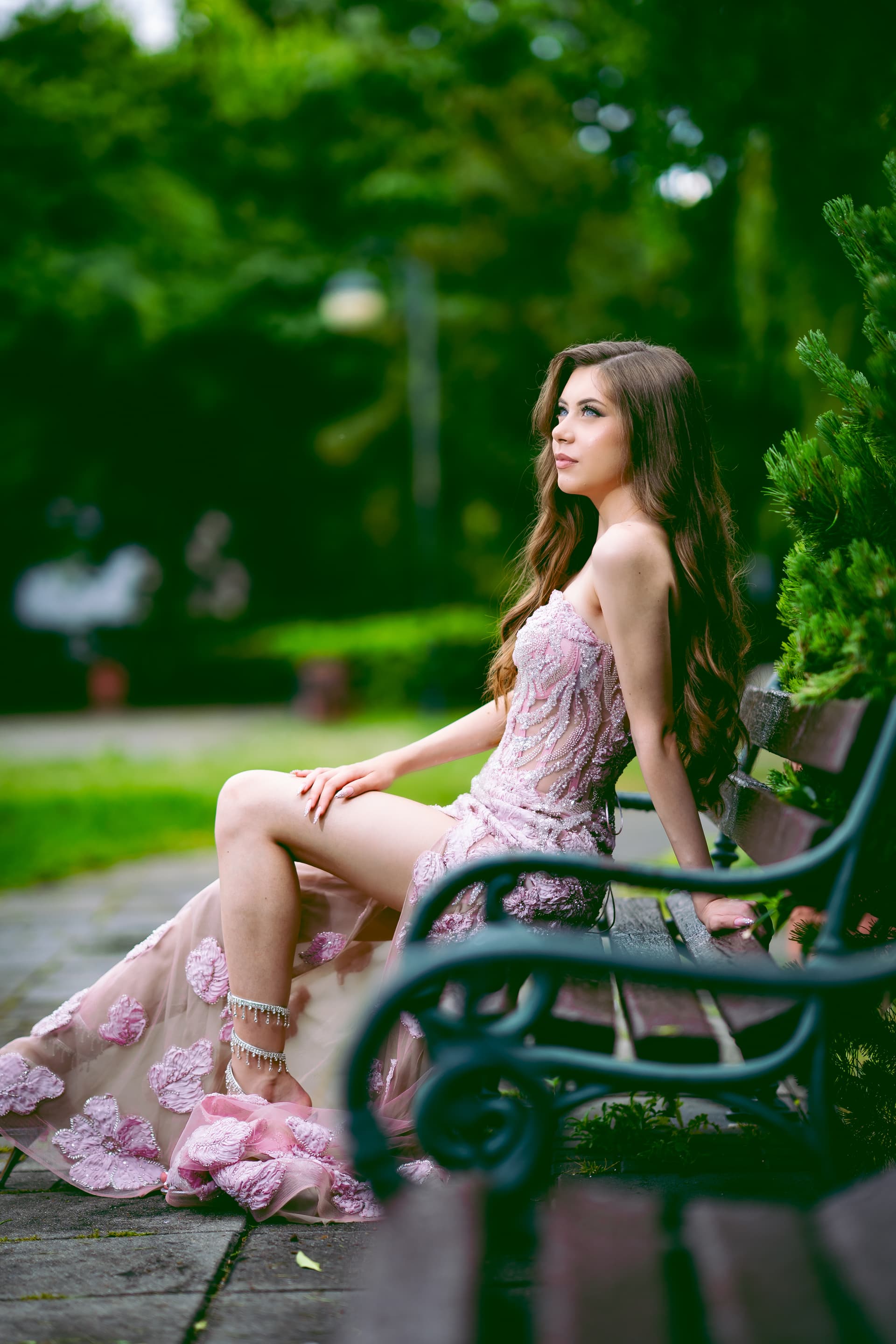 Абитуриентска фотография Лора 6